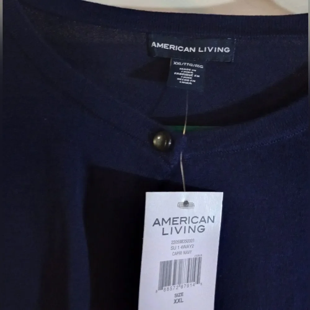 American Living XXL blue Sweater (Rox166)